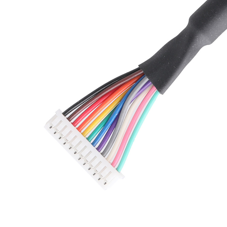 MX1.25-12P Assemblage de câbles Lvds HSGWP/N 1025-H-12P-N-HF UL20276 28AWG*12C OD 5,5 mm