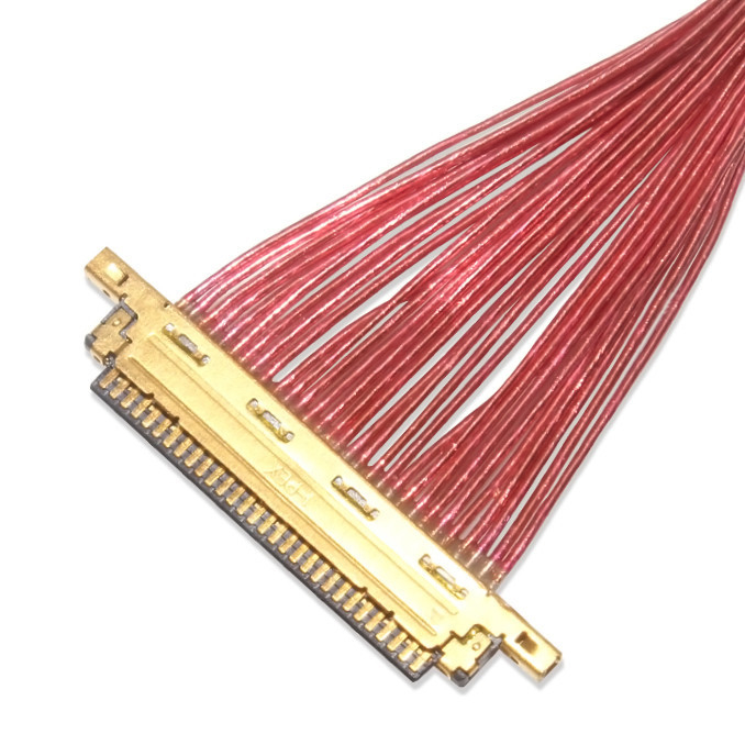 SGC EDP LVDS câble coaxial 0,5 mm Pitch 20453-330t-13 à 20453-340t-13 30P 40P personnaliser OEM / ODM