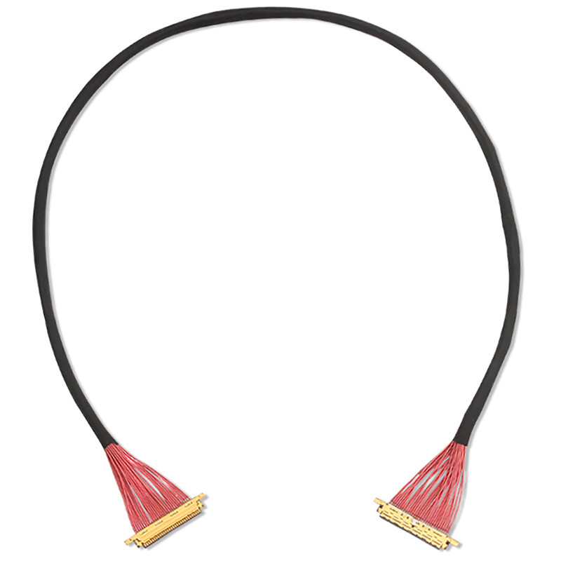 SGC EDP LVDS câble coaxial 0,5 mm Pitch 20453-330t-13 à 20453-340t-13 30P 40P personnaliser OEM / ODM
