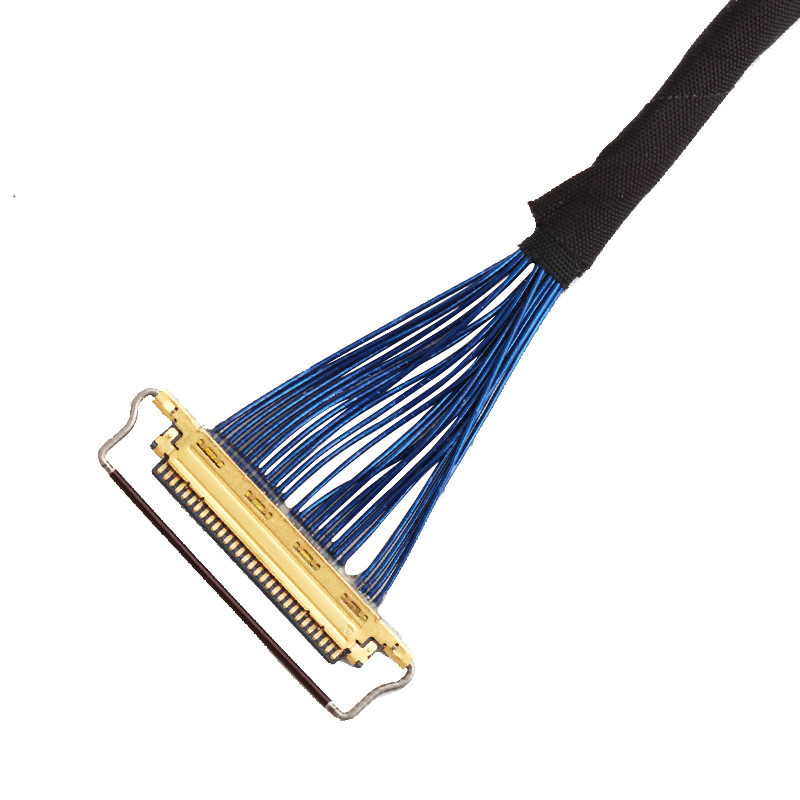 44AWG SGC LVDS câble EDP 0,5 mm Pitch de 20453-330t-13 à 20453-340t-13