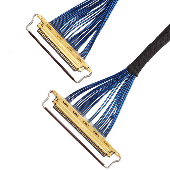 44AWG SGC LVDS câble EDP 0,5 mm Pitch de 20453-330t-13 à 20453-340t-13