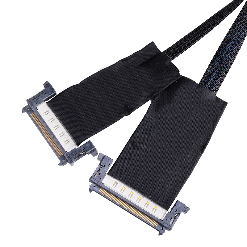 Connecteur du câble AWG40 d'informatique de JAE Series Coaxial LVDS OD 0.35mm avec ROHS
