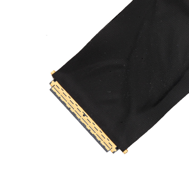 Câble de connecteur mâle des lvds 40 de câble d'informatique de l'affichage à cristaux liquides LVDS de la longueur 50mm JAE HD1P040-CSH2 HD1P040MA1
