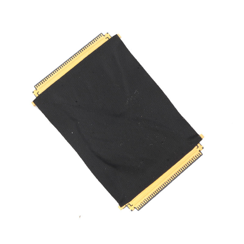 Câble de connecteur mâle des lvds 40 de câble d'informatique de l'affichage à cristaux liquides LVDS de la longueur 50mm JAE HD1P040-CSH2 HD1P040MA1