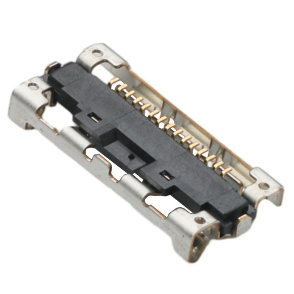 15 broches  LVDS EDP DF36A-15S-0,4V connecteur de montage de câble micro coaxiale