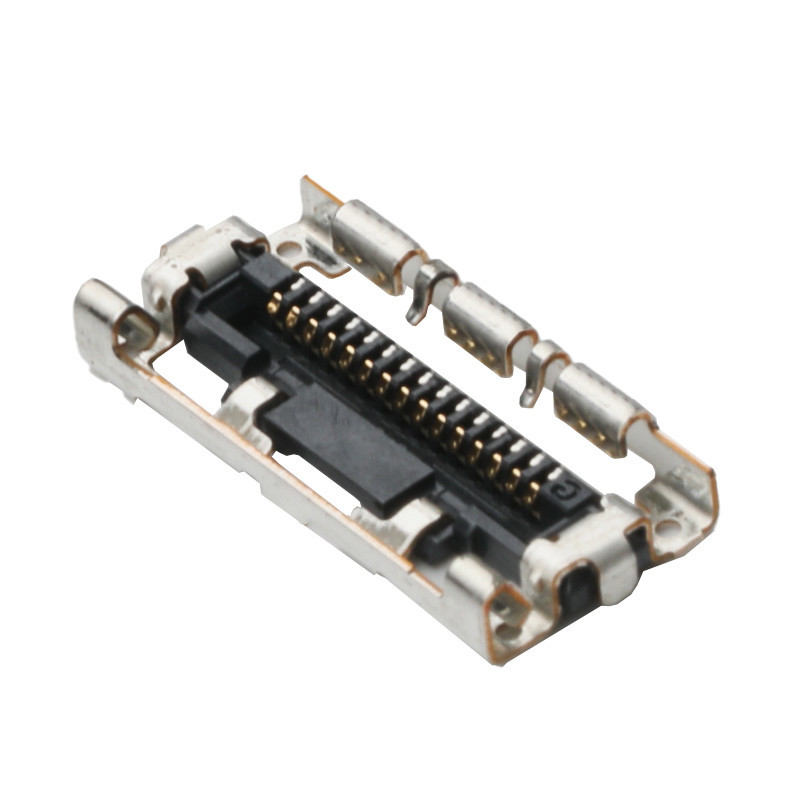 15 broches  LVDS EDP DF36A-15S-0,4V connecteur de montage de câble micro coaxiale