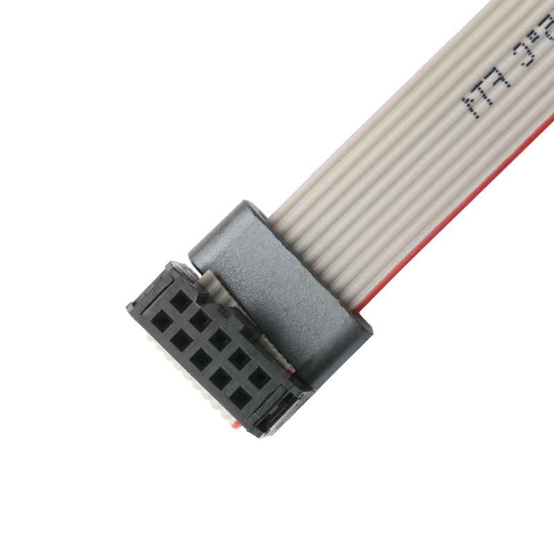 IDC FC-10Pin 2,54 mm de hauteur UL2651 28AWG*10P Idc câble à ruban plat 1,27 mm de hauteur 10 broches Pour OEM/ODM électronique