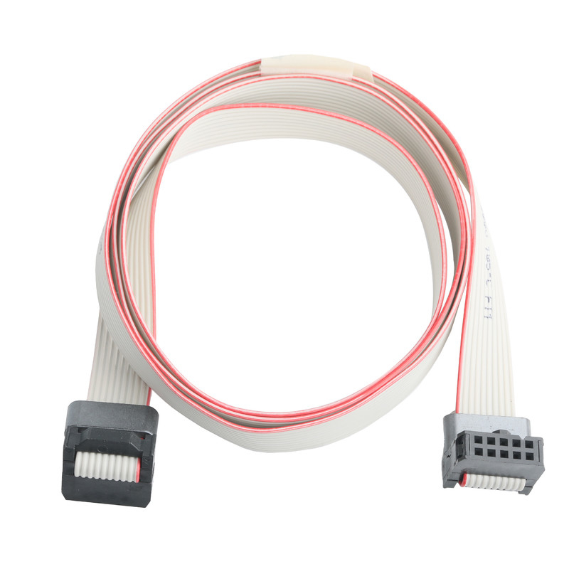 IDC FC-10Pin 2,54 mm de hauteur UL2651 28AWG*10P Idc câble à ruban plat 1,27 mm de hauteur 10 broches Pour OEM/ODM électronique