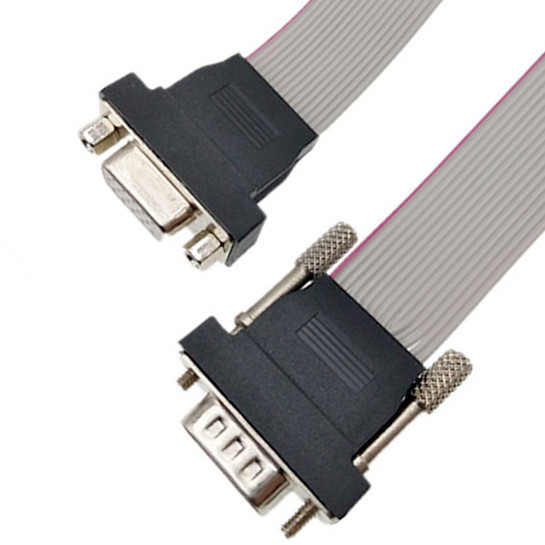 Mâle de VGA HDB15 au connecteur femelle d'affichage de lvds de connecteur du câble plat 15pin
