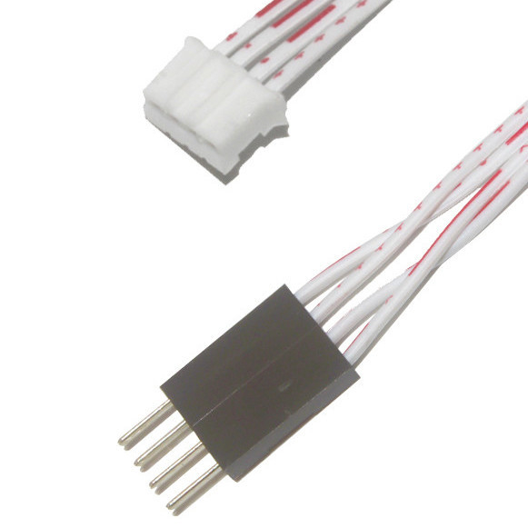 Cable à ruban flexible à 4 broches Dupont connecteur pour le modèle de câble d'hélicoptère RC