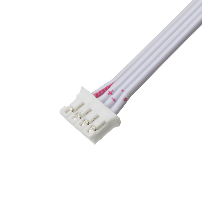 Connecteur LHE à ruban flexible plat de 4 broches mâle à femelle pour projets audio d'ingénierie électronique
