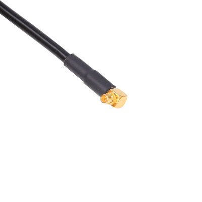 Prise masculine du RA MMCX à l'ENSEMBLE de CÂBLE COAXIAL DE LIAISON de la prise masculine rf du Ra SMA avec HeatShrink