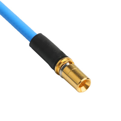 ROHS bas PIM Flex TFT-5G-402 RF câble coaxial double blindage avec une veste FEP bleue