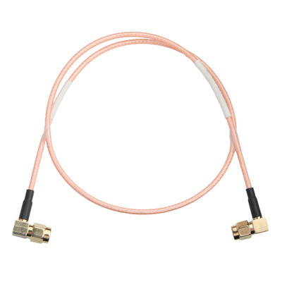 Connecteurs coaxiaux RF ROHS RG316 câble RA SMA prise à angle droit prise à câble