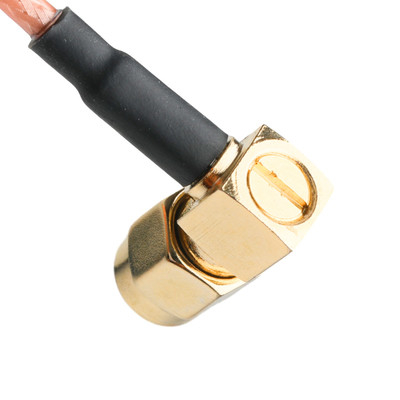 Connecteurs coaxiaux RF ROHS RG316 câble RA SMA prise à angle droit prise à câble