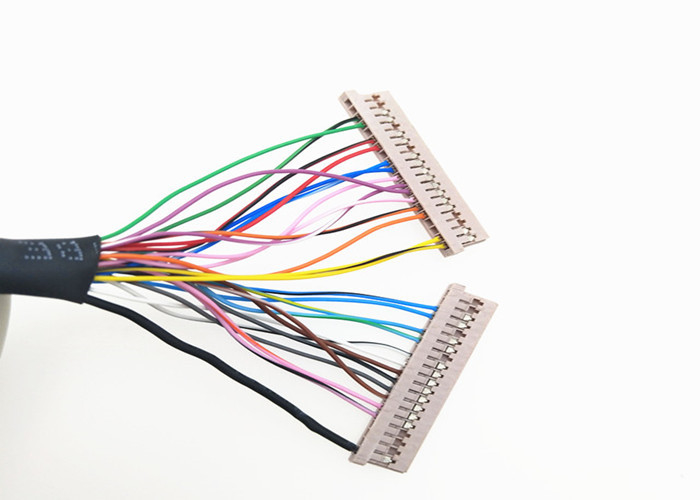A.W.G. 30 a protégé autour de Pin JAE FI-X30H du câble 30 de Y Lvds à 2* DF14-20S-1.25C