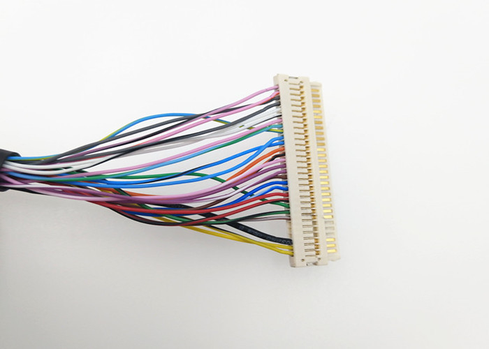 A.W.G. 30 a protégé autour de Pin JAE FI-X30H du câble 30 de Y Lvds à 2* DF14-20S-1.25C