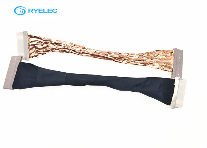 Armature de Pin du câble équipé de l'isolation LVDS 20  DF14-20S-1.25C à 20pin DF19-20S-1C