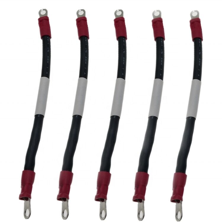 Connecteur à sertir de cosse bimétallique isolée 600V M5 avec longueur personnalisable pour applications électroniques