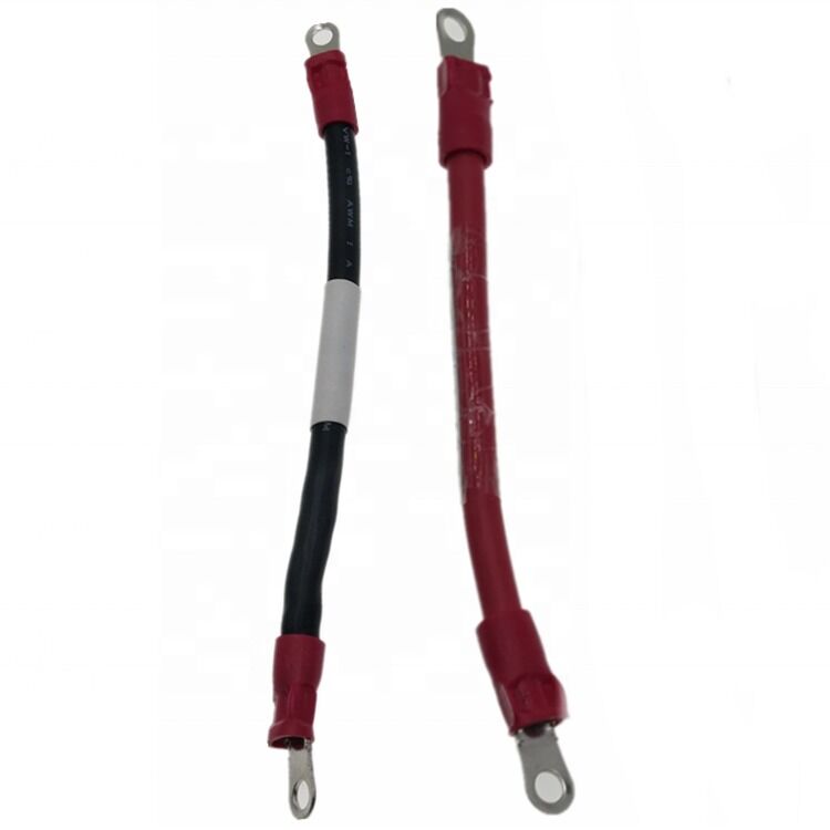 Connecteur à sertir de cosse bimétallique isolée 600V M5 avec longueur personnalisable pour applications électroniques