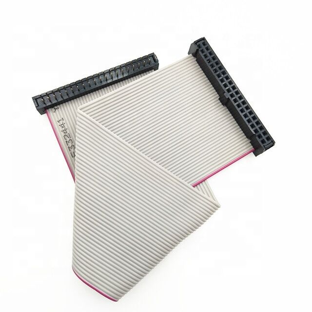 2.54mm Pitch 40Pin Femme à homme 28AWG câble à ruban plat Assemblage de câble IDC