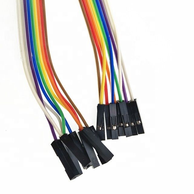 Cable à ruban plat certifié RoHS pour connecteur DB9 Dupont
