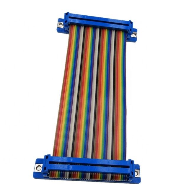 Câble plat ruban D-SUB 37 broches avec connecteur plaqué or et longueur personnalisable Assemblage de câble connecteur DB37 PIN