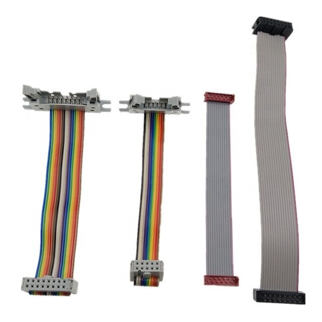 Câble plat ruban D-SUB 37 broches avec connecteur plaqué or et longueur personnalisable Assemblage de câble connecteur DB37 PIN