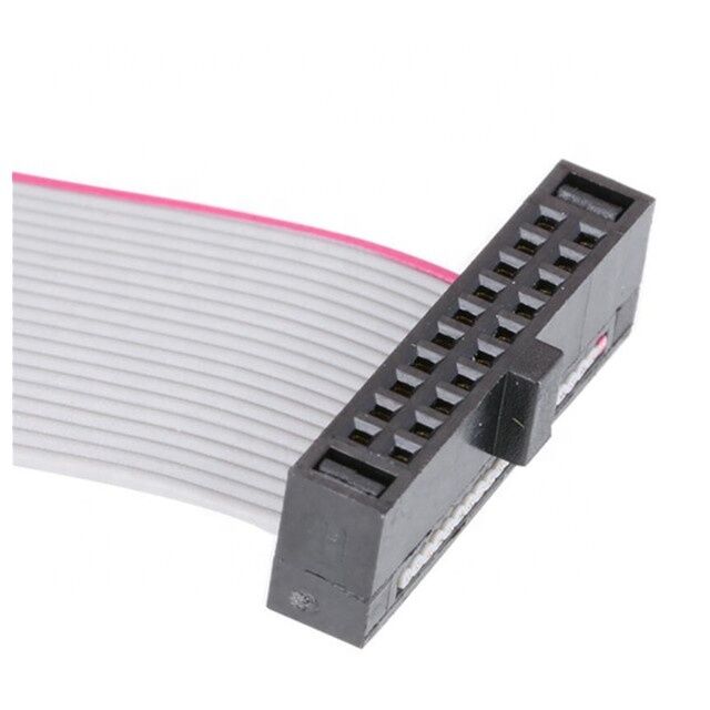 1.27mm Pitch 30AWG Connecteur IDC plaqué or Flexible câble à ruban plat pour électronique