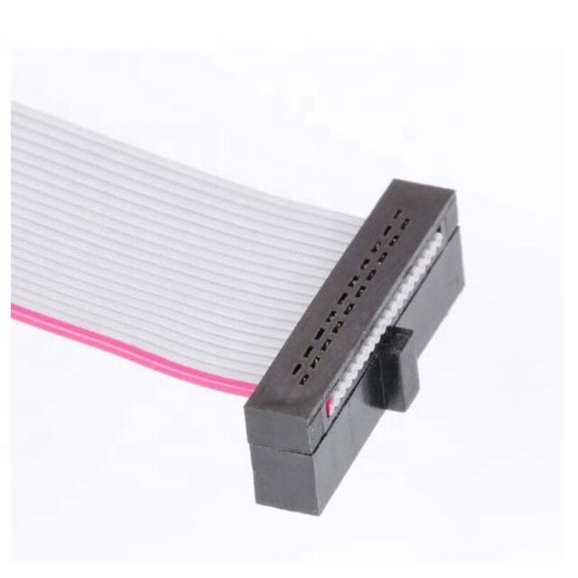 1.27mm Pitch 30AWG Connecteur IDC plaqué or Flexible câble à ruban plat pour électronique