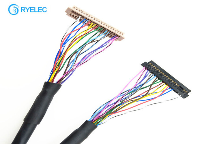Câble équipé du connecteur LVDS de Pin DF13 de  40 à JAE  fi - connecteur de S20S 1.25mm