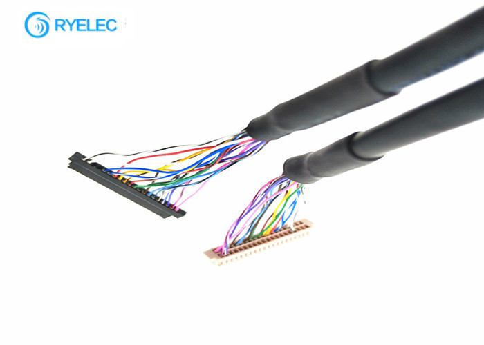 Câble équipé du connecteur LVDS de Pin DF13 de  40 à JAE  fi - connecteur de S20S 1.25mm