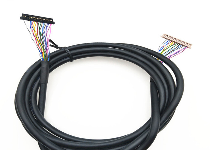 Câble équipé du connecteur LVDS de Pin DF13 de  40 à JAE  fi - connecteur de S20S 1.25mm