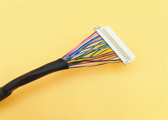 20 câble d'affichage de Pin  DF19G-20S-1C BLD2-20 1.0mm Lvds 2 à Pin Jst Sh1.0 des rangées 2*10