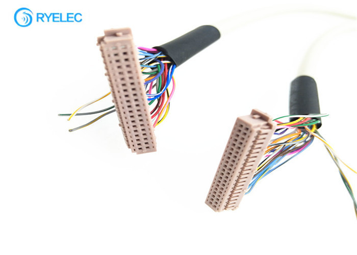 Heures de Df13 40 de Pin de câble d'informatique au câble d'affichage à cristaux liquides Lvds de Jae Fi-X30 30pin de lancement de 1mm