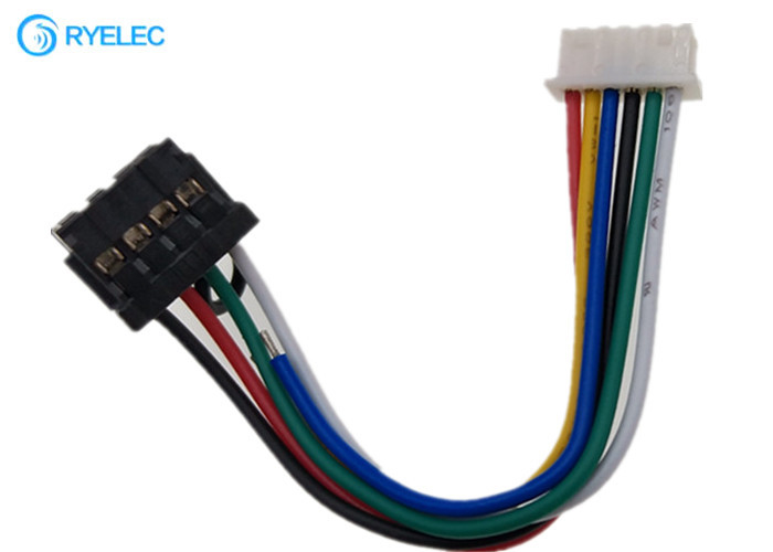 DF11-8DS-2C au câblage fait sur commande de Molex 51021-0600 avec Molex 50079-8000 cuirs emboutis