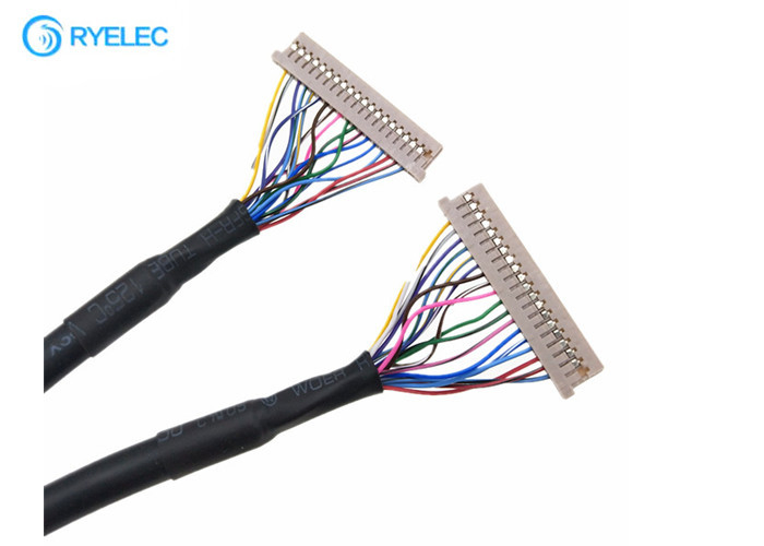 Df14 au câble 20p de Lvds d'ordinateur portable de Df14 Coaxia 20 à Pin  pour les avions télécommandés