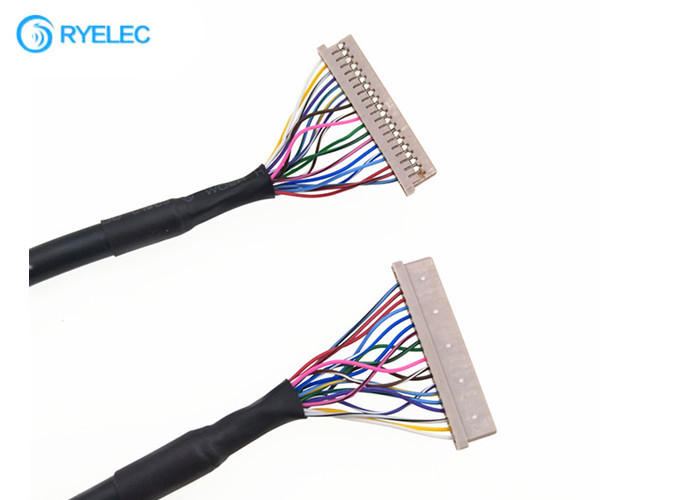 Df14 au câble 20p de Lvds d'ordinateur portable de Df14 Coaxia 20 à Pin  pour les avions télécommandés