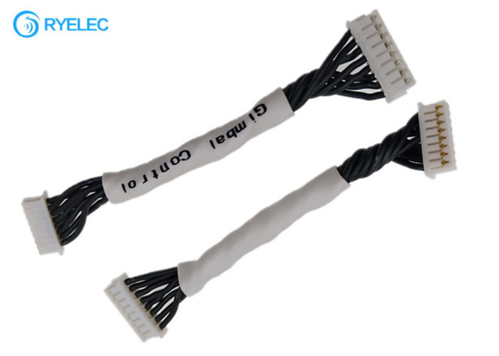 Fil à hautes températures JST ZH 8PIN en caoutchouc de silicone UL3239 à Molex Picoblade 1,25 millimètres 8Pin