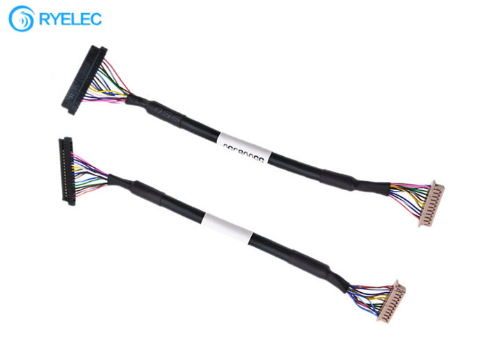 Paires torsadées 20pin JAE FI-S20S au câble d'affichage à cristaux liquides de 20P heures DF13-20DS-1.25C 1.25MM LVDS pour le moniteur