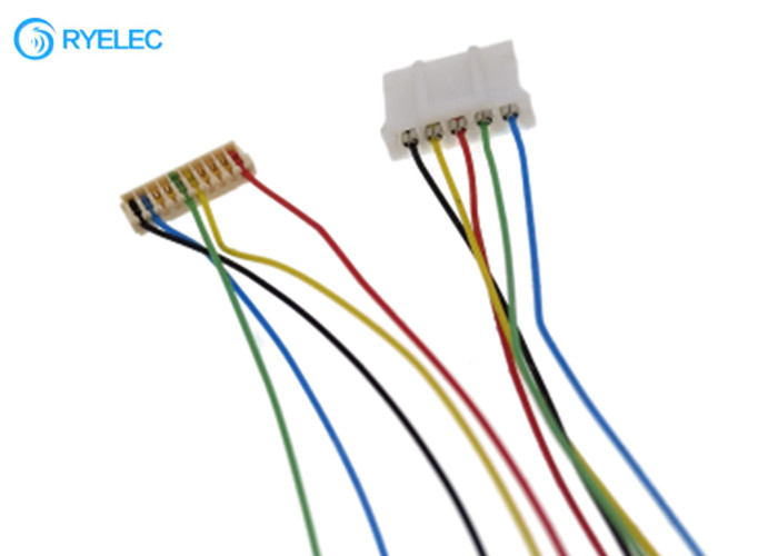 Custom Wire Harness with 2.54mm Contact Pitch for Power Supply and Customizable Wire Length