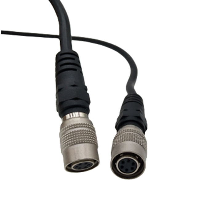 Assemblée de harnais faite sur commande de fil de  6 Pin Push Pull Circular USB2.0 pour des caméras