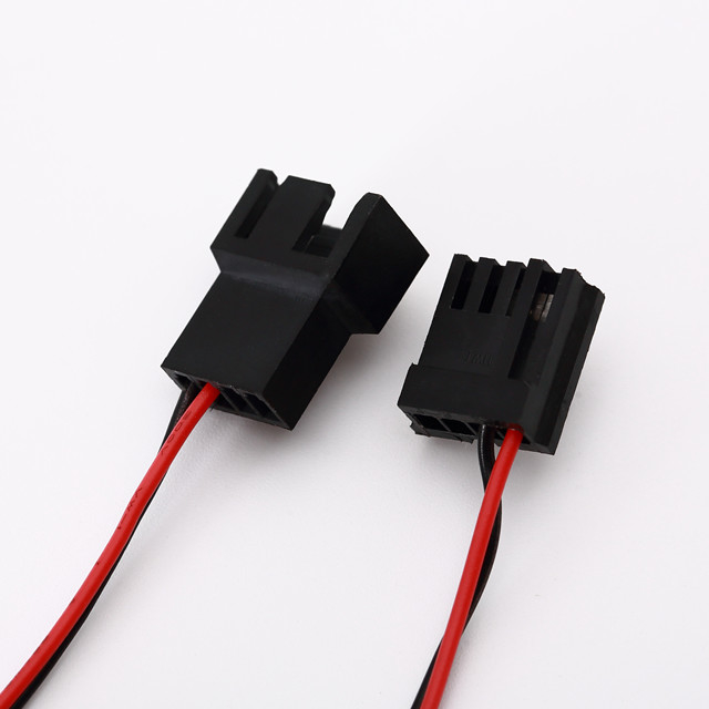 Cable électrique du diviseur 4pin d'en-tête de Pin To Cpu Radiator Fan d'unité de disquettes de carte mère petit