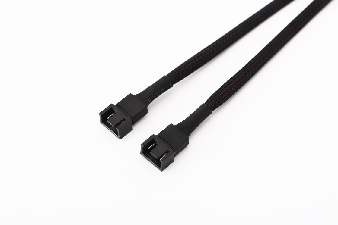 Le diviseur de fan de PC d'Ul1007 22awg câblent le Pin de Pin To 3 du diviseur 4 de fan de Pwm