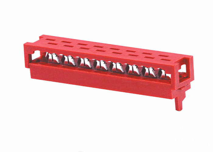 8 connecteur rouge de prise d'Idc de Pin UL2651 de la borne 20 d