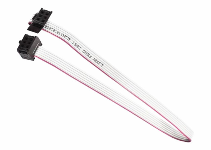 2x3p 6 Assemblée plate de câble plat de conducteur avec le connecteur